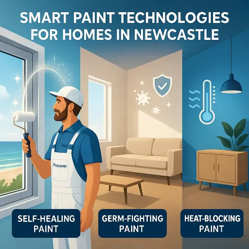 smart paint for Newcastle home