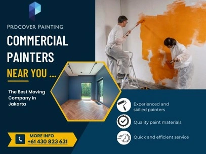 An advertisement highlighting the need for commercial painters in the industry.