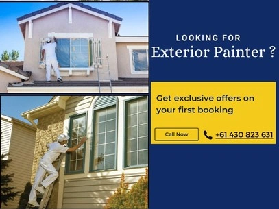Exterior painting services showcased in Newcastle, highlighting vibrant colors and professional craftsmanship.
