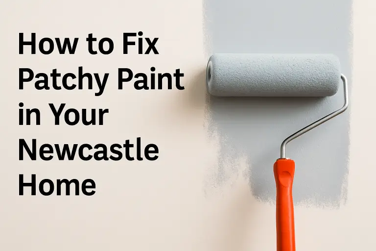 how to fix patchy paint in your home