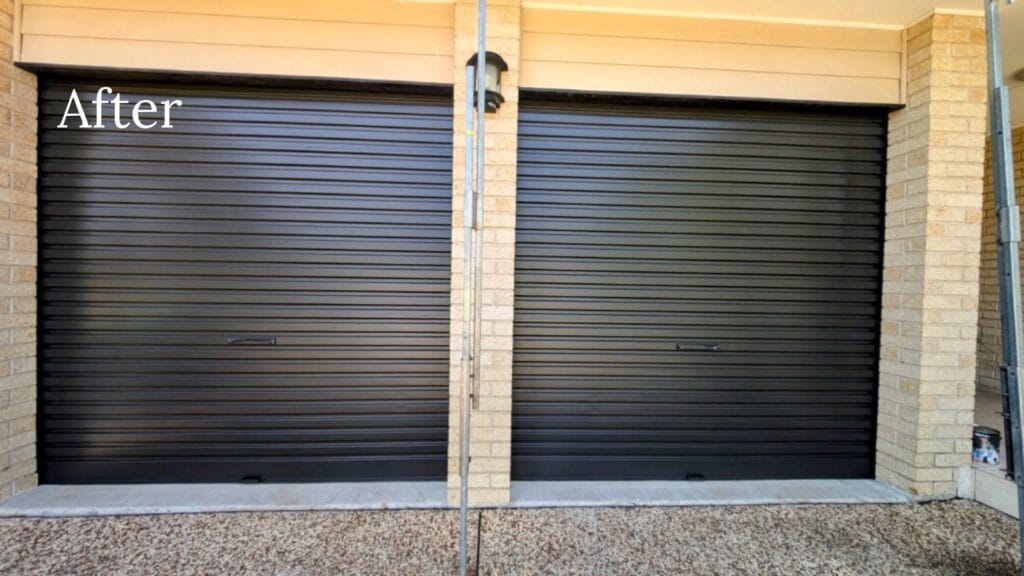 Garage Door Painting (After)