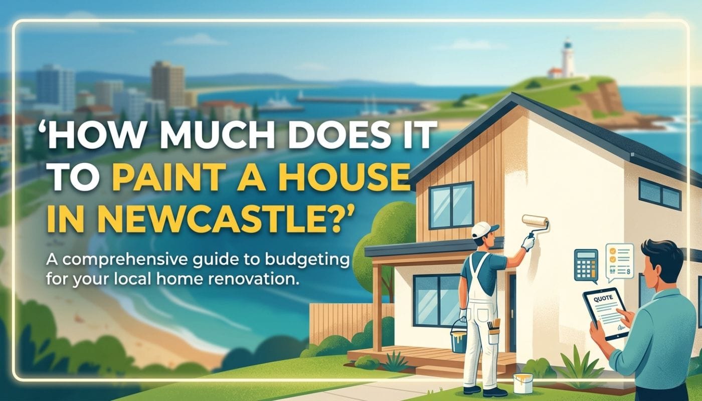 House painting cost in Newcastle