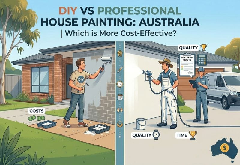 DIY vs Professional House Painting