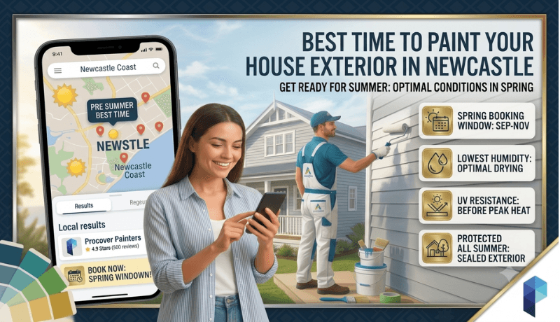 Exterior Painting in Newcastle