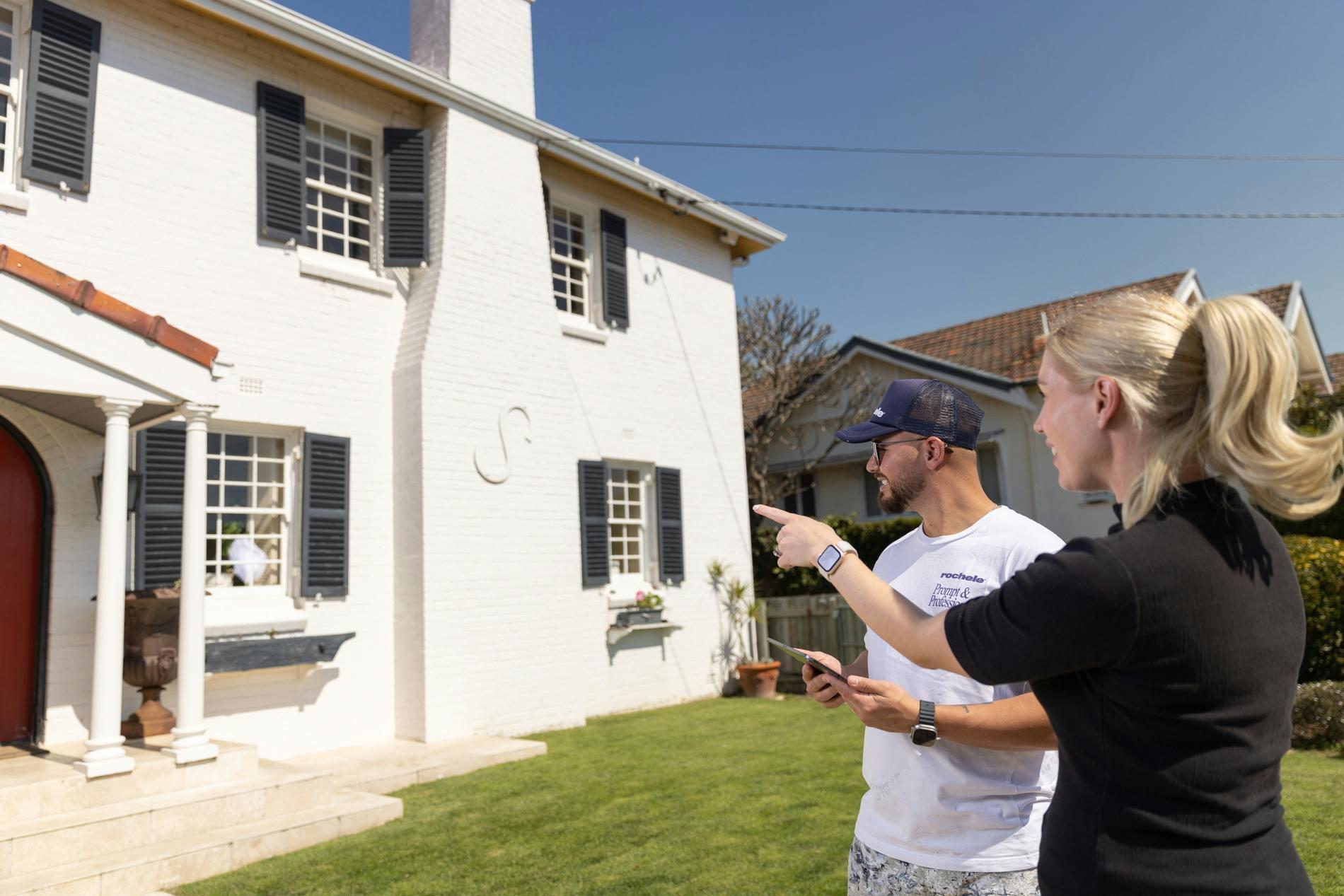 Exterior house painting services in Newcastle NSW