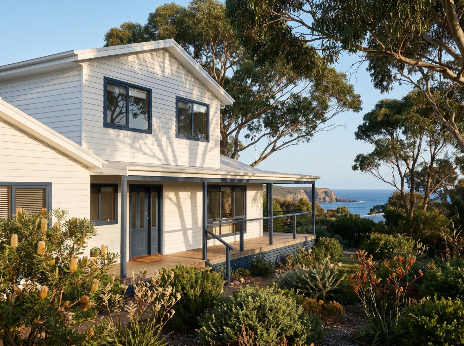 Exterior painting considerations for coastal homes in Newcastle